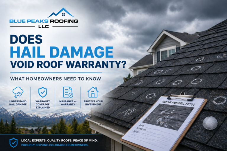 Does Hail Damage Void My Roof Warranty in Colorado?