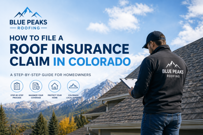 How to File a Roof Insurance Claim in Colorado — Step by Step